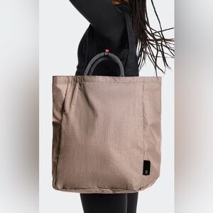 On Running Taupe Reusable Tote Bag
